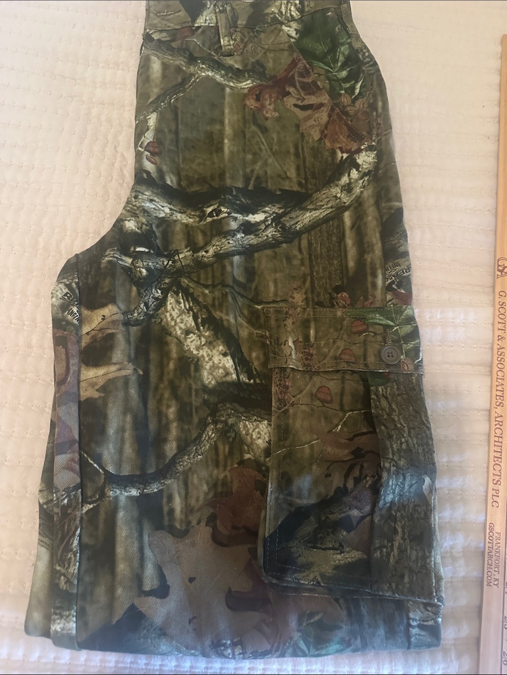 Mossy Oak Men's Break up infinity Cargo Pants Green Camo NWT